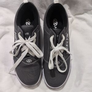 Heelys Charcoal Shoes with White Accents